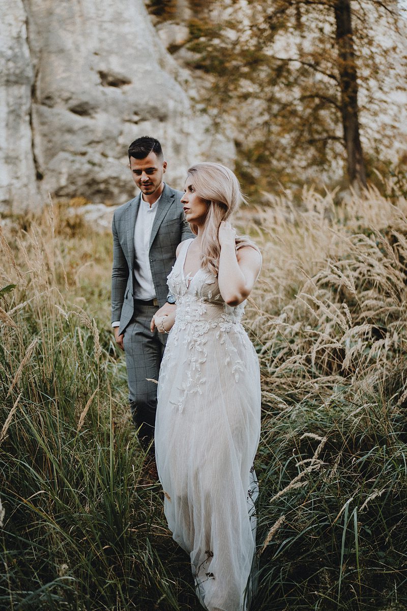 sesja poślubna jura krakowsko częstochowska