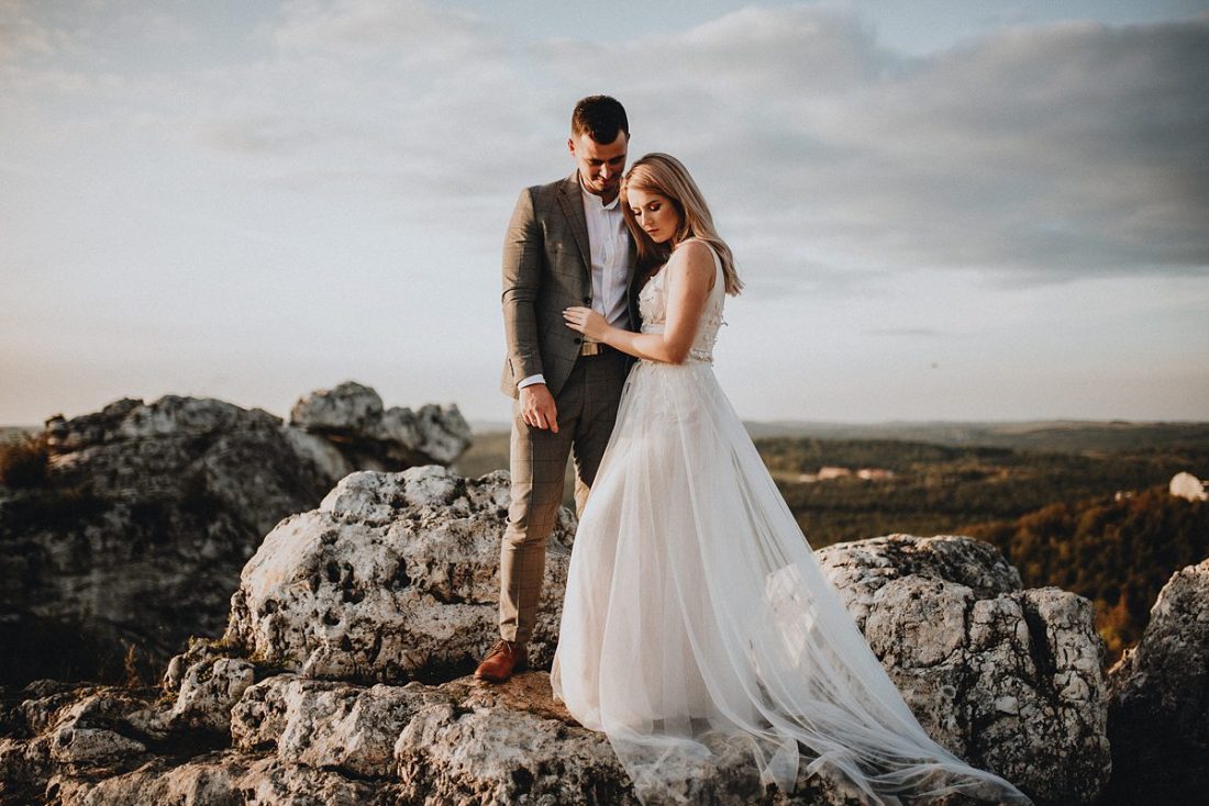 suknia ślubna góra