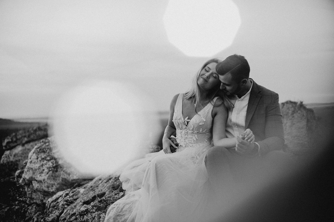 kreatywny portret ślubny