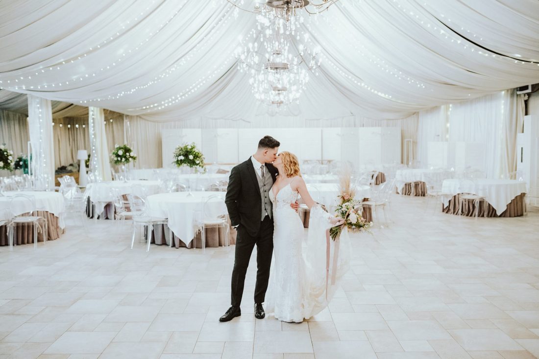 miętowe wzgórza sesja ślubna