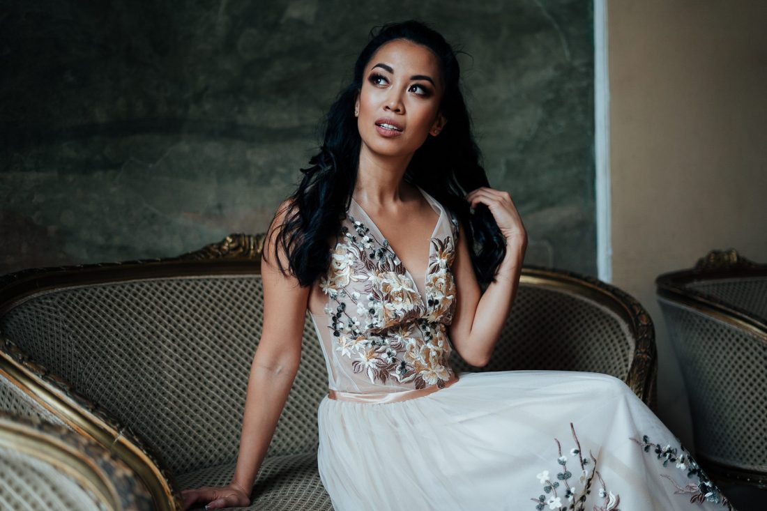 sesja ślubna glamour pałac jabłonna