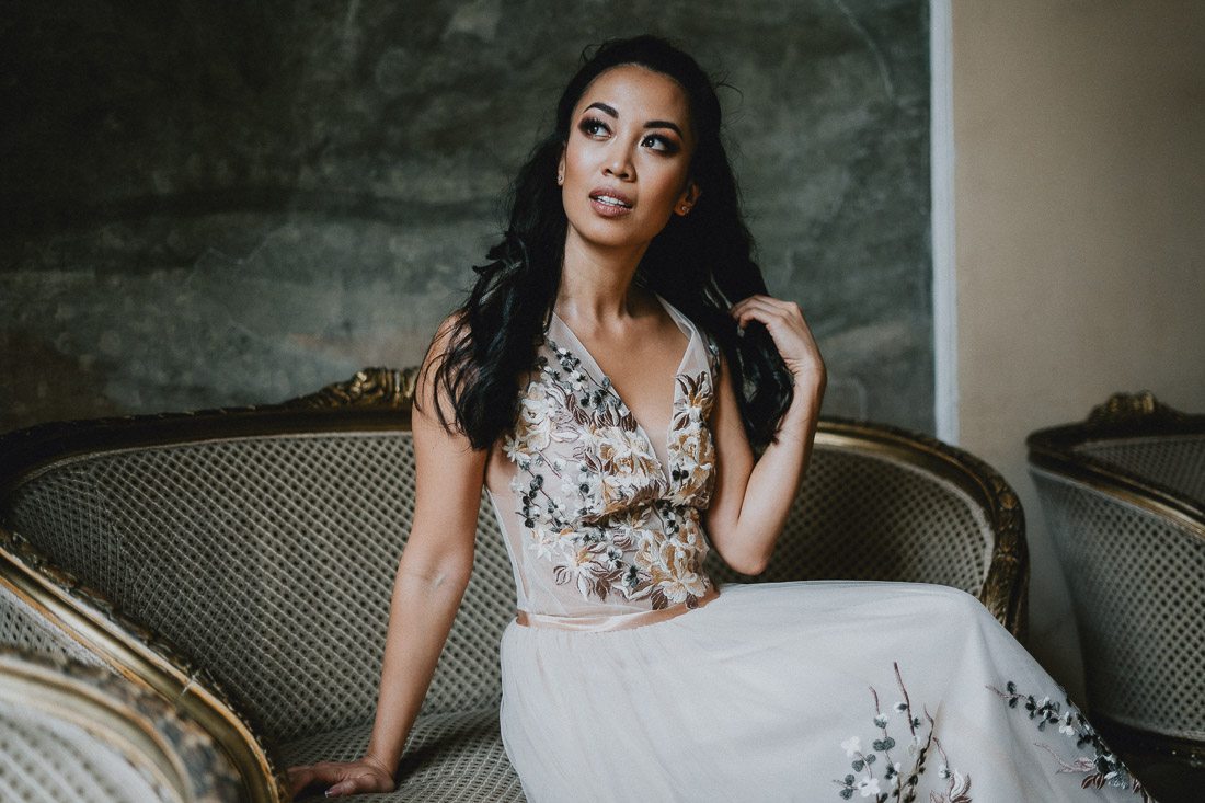 pałac w jabłonnej wesele sesja ślubna