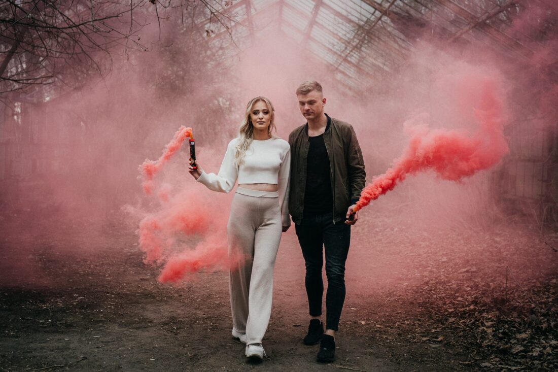 sesja w opuszczonej szklarni